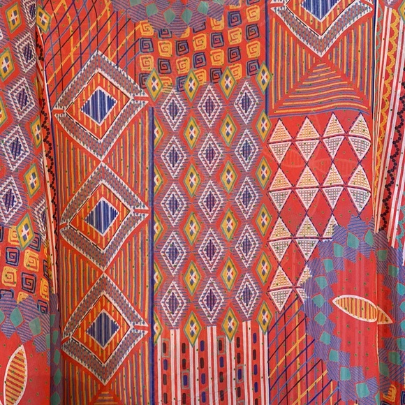 Altar’d State Geometric Designed Colorful Top - Picture 6 of 13